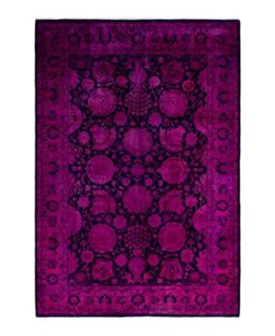 Adorn Hand Woven Rugs Fine Vibrance M1195 Rug Collection In Pink