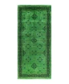 Adorn Hand Woven Rugs Fine Vibrance M1230 Rug Collection In Green