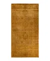 Adorn Hand Woven Rugs Fine Vibrance M1252 6'3''x12'3'' Area Rug In Gold