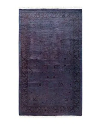 Adorn Hand Woven Rugs Fine Vibrance M1252 Rug Collection In Purple