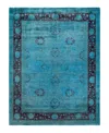 Adorn Hand Woven Rugs Fine Vibrance M1256 Rug Collection In Blue