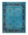 Adorn Hand Woven Rugs Fine Vibrance M1256 Rug Collection In Blue