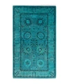 Adorn Hand Woven Rugs Fine Vibrance M1270 Rug Collection In Blue