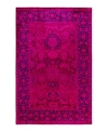 Adorn Hand Woven Rugs Fine Vibrance M1273 Rug Collection In Pink