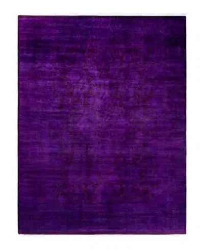 Adorn Hand Woven Rugs Fine Vibrance M1278 Rug Collection In Purple