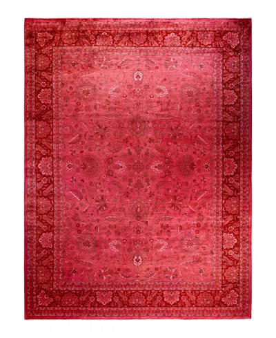 Adorn Hand Woven Rugs Fine Vibrance M1280 9'2''x12'4'' Area Rug In Pink