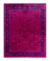 Adorn Hand Woven Rugs Fine Vibrance M1292 8'2''x10'3'' Area Rug In Pink