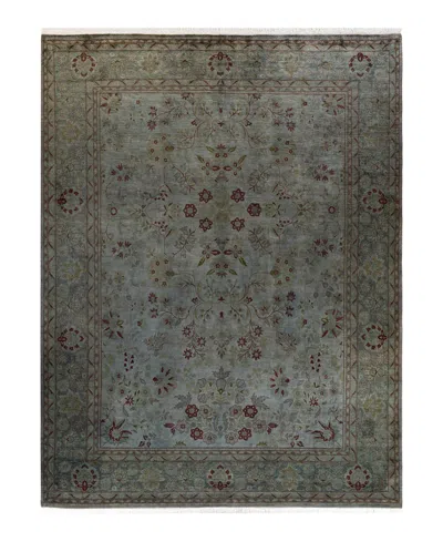 Adorn Hand Woven Rugs Fine Vibrance M1318 8'1''x10'5'' Area Rug In Gray