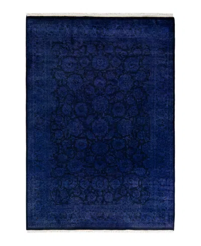 Adorn Hand Woven Rugs Fine Vibrance M1331 4'8''x6'10'' Area Rug In Blue