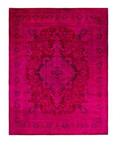 Adorn Hand Woven Rugs Fine Vibrance M1346 8'2''x10'3'' Area Rug In Pink