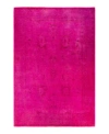Adorn Hand Woven Rugs Fine Vibrance M1357 Rug Collection In Pink