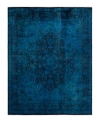 Adorn Hand Woven Rugs Fine Vibrance M1362 Rug Collection In Blue