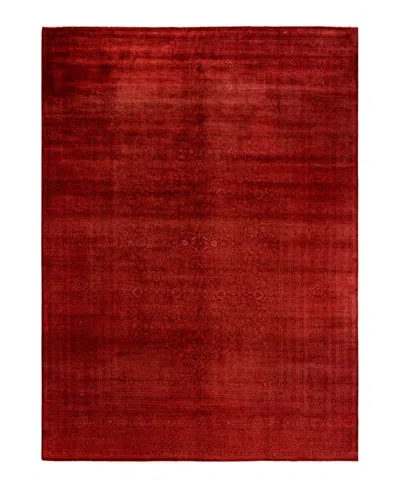 Adorn Hand Woven Rugs Fine Vibrance M1367 9'1''x12'8'' Area Rug In Red