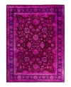 Adorn Hand Woven Rugs Fine Vibrance M1369 Rug Collection In Pink