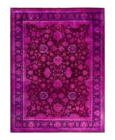 Adorn Hand Woven Rugs Fine Vibrance M1369 Rug Collection In Pink