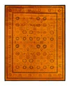 Adorn Hand Woven Rugs Fine Vibrance M1380 8'2''x10'3'' Area Rug In Orange