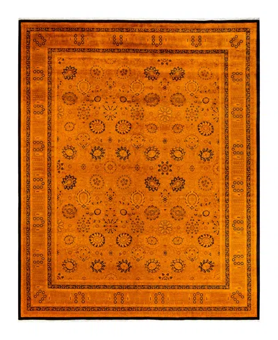 Adorn Hand Woven Rugs Fine Vibrance M1380 8'2''x10'3'' Area Rug In Orange