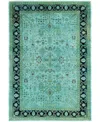 Adorn Hand Woven Rugs Fine Vibrance M1381 6'1"x8'10" Area Rug In Green