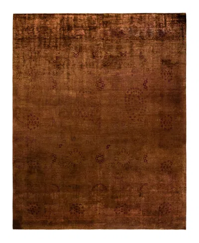 Adorn Hand Woven Rugs Fine Vibrance M1381 8'3''x10'3'' Area Rug In Brown