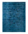 Adorn Hand Woven Rugs Fine Vibrance M1381 9'x11'10" Area Rug In Blue