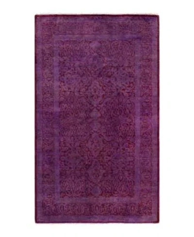 Adorn Hand Woven Rugs Fine Vibrance M1395 Rug Collection In Pink