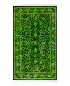 Adorn Hand Woven Rugs Fine Vibrance M1402 3'2"x5'4" Area Rug In Green