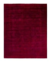Adorn Hand Woven Rugs Fine Vibrance M1404 Rug Collection In Burgundy