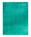 Adorn Hand Woven Rugs Fine Vibrance M1419 9'3"x12'1" Area Rug In Green