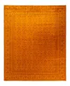 Adorn Hand Woven Rugs Fine Vibrance M1427 8'1''x9'10'' Area Rug In Orange