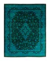 Adorn Hand Woven Rugs Fine Vibrance M1436 8'2"x10'3" Area Rug In Blue
