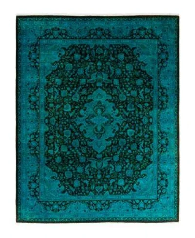 Adorn Hand Woven Rugs Fine Vibrance M1436 Rug Collection In Blue