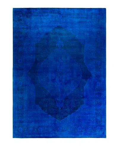 Adorn Hand Woven Rugs Fine Vibrance M1442 9'1"x12'6" Area Rug In Blue
