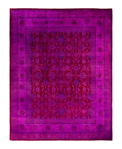 Adorn Hand Woven Rugs Fine Vibrance M1449 8'2"x10'4" Area Rug In Pink