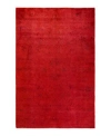 Adorn Hand Woven Rugs Fine Vibrance M1461 Rug Collection In Red