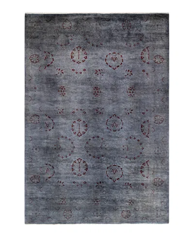 Adorn Hand Woven Rugs Fine Vibrance M1462 5'2''x7'6'' Area Rug In Gray