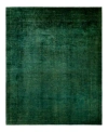 Adorn Hand Woven Rugs Fine Vibrance M1480 Rug Collection In Green