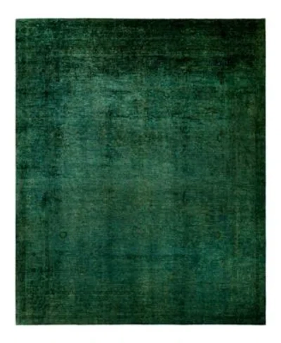 Adorn Hand Woven Rugs Fine Vibrance M1480 Rug Collection In Green