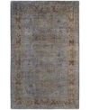 Adorn Hand Woven Rugs Fine Vibrance M1482 Rug Collection In Orange