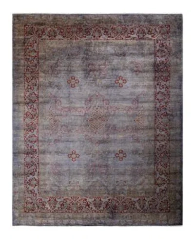 Adorn Hand Woven Rugs Fine Vibrance M1494 Rug Collection In Gray