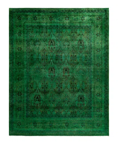 Adorn Hand Woven Rugs Fine Vibrance M1496 8'2"x10'3" Area Rug In Green