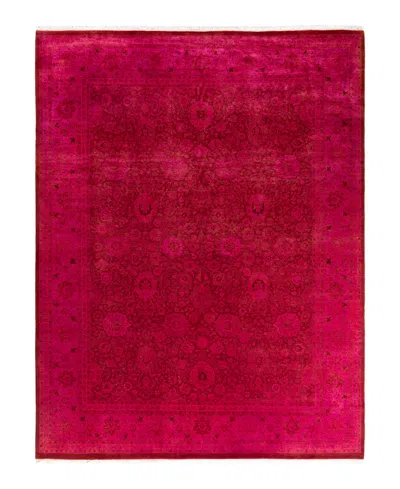 Adorn Hand Woven Rugs Fine Vibrance M1502 8'2"x10'3" Area Rug In Pink