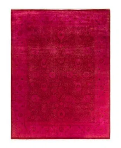 Adorn Hand Woven Rugs Fine Vibrance M1502 Rug Collection In Pink