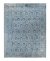Adorn Hand Woven Rugs Fine Vibrance M1503 8'1"x10'2" Area Rug In Gray