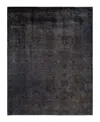 Adorn Hand Woven Rugs Fine Vibrance M1507 8'2"x10'5" Area Rug In Gray