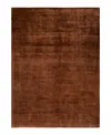 Adorn Hand Woven Rugs Fine Vibrance M1602 9'3''x12'6'' Area Rug In Brown