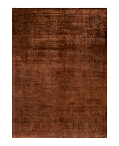 Adorn Hand Woven Rugs Fine Vibrance M1602 9'3''x12'6'' Area Rug In Brown