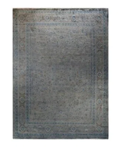 Adorn Hand Woven Rugs Fine Vibrance M1602 Rug Collection In Gray