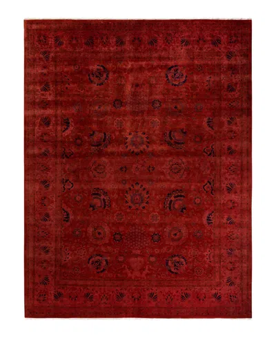 Adorn Hand Woven Rugs Fine Vibrance M1611 9'2"x12'1" Area Rug In Red