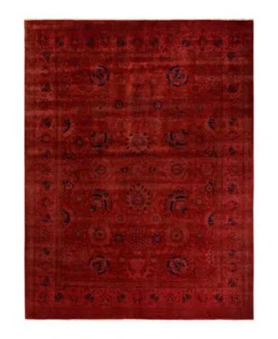 Adorn Hand Woven Rugs Fine Vibrance M1611 Rug Collection In Red