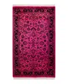 Adorn Hand Woven Rugs Fine Vibrance M695 3'1''x5'1'' Area Rug In Pink